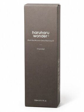 Haruharu Wonder Black Rice Moisture Deep Cleansing Oil Unscented 150ml K-Beauty
